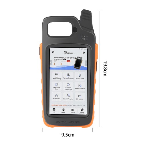 2024 Xhorse VVDI Key Tool Max Pro Remote Key Programmer CAN FD, Battery Voltage and Leakage Current Functions