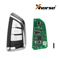 Xhorse XSDFX1EN Knife Style 3 Buttons Universal Smart Key 5pcs/lot