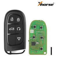 XHORSE XSJP01EN XM38 Smart Remote Key for Jeep Type 5 Buttons