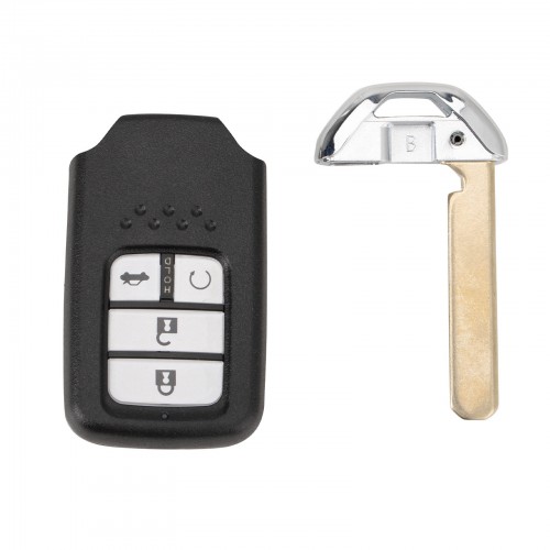 Xhorse XZBT40EN Remote Key PCB 4 Buttons with Key Shell Exclusively for Honda Civic 2016-2019 5pcs/lot