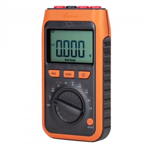 Xhorse Digital Multimeter with High Definition High-Accuracy Leakage Current Test Support AC/DC Voltage/ Current/ Resistance/ Capacitance/ Frequency