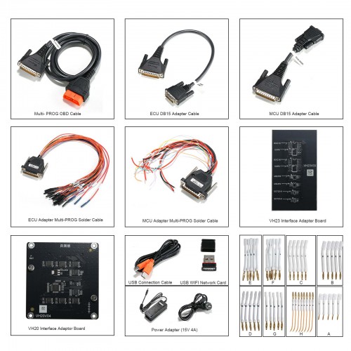 2024 Xhorse Multi-Prog Programmer Pro-Level ECU TCU Programmer with Free MQB48 License Update Version of VVDI Prog