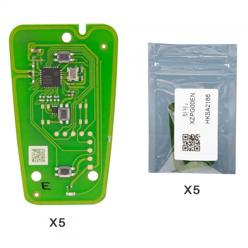 XHORSE XZPG00EN Special PCB Board Exclusively KeylessGo Smart Key for Peugeot & Citroen & DS Models 5pcs/lot