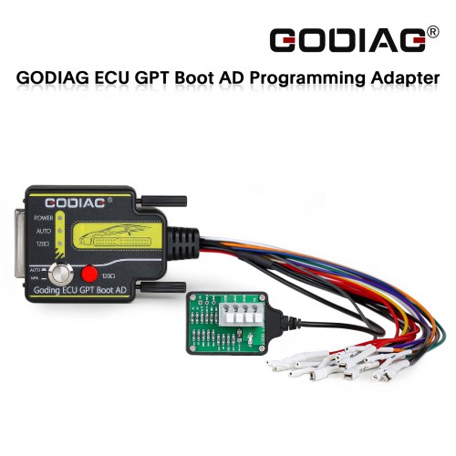 GODIAG ECU GPT Boot AD ECU Connector for ECU Reading Writing Work with Xhorse Multi-Prog