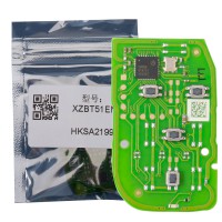 XHORSE XZBT51EN Special PCB Board 4 Buttons Exclusively for HONDA Models 5pcs/lot