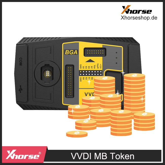 [24Hours Add] 1 Token for VVDI MB BGA Tool BENZ Online Password Calculation