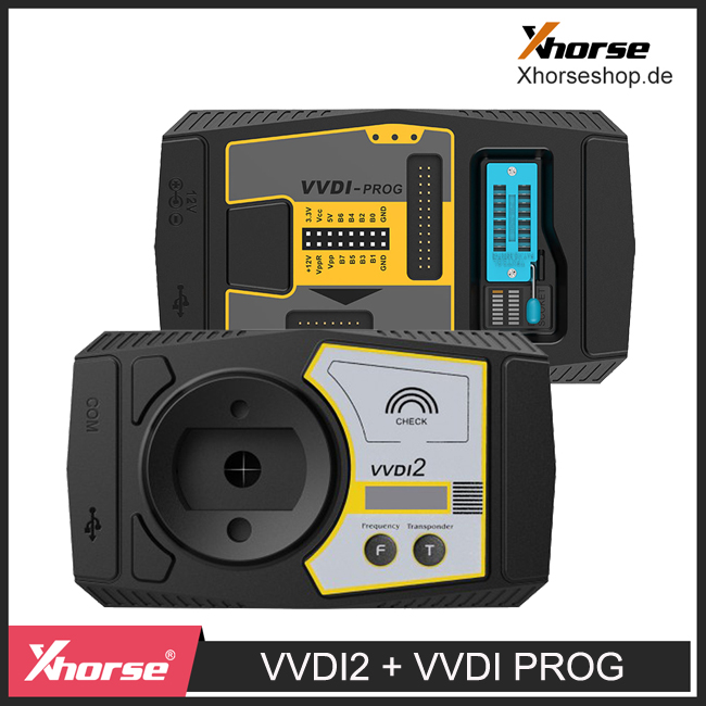 2024 Xhorse VVDI2 Full Version (Total 13 Authoraztions Included) Plus VVDI Prog Programmer