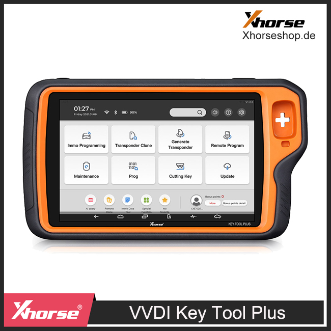 2024 Xhorse VVDI Key Tool Plus Pad Full Configuration (Global Version) All-in-One Programmer