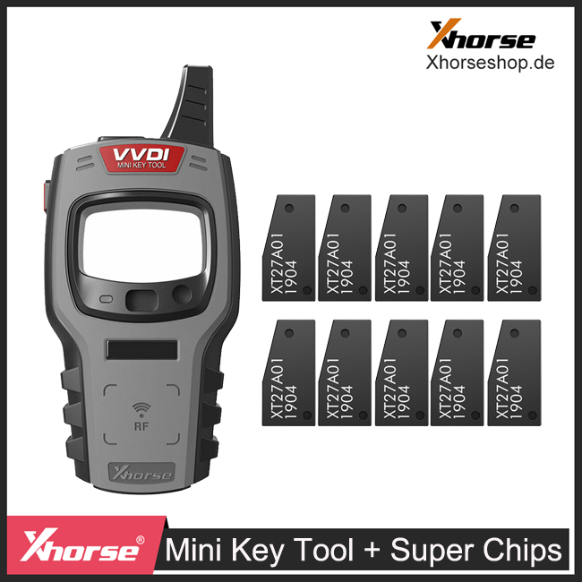 2024 Xhorse VVDI Mini Key Tool Global Version With Free 10pcs VVDI Super Chip Transponder