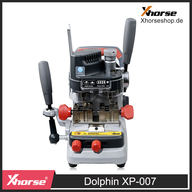 2024 Xhorse Dolphin XP007 XP-007 Manually Key Cutting Machine With Built-in Lithium Battery Easy to Carry