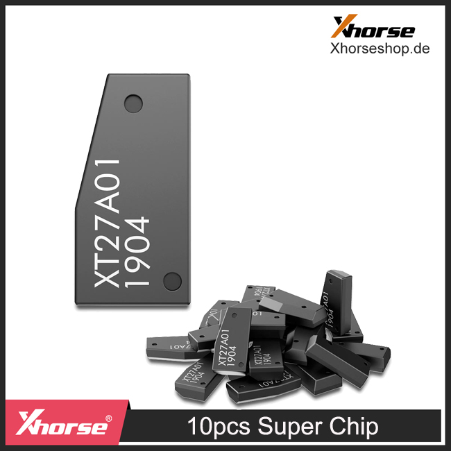 Xhorse VVDI Super Chip Transponder XT27A01 XT27A66 Transponder Support Rewrite Work with VVDI2/ Mini Key Tool 10pcs/lot