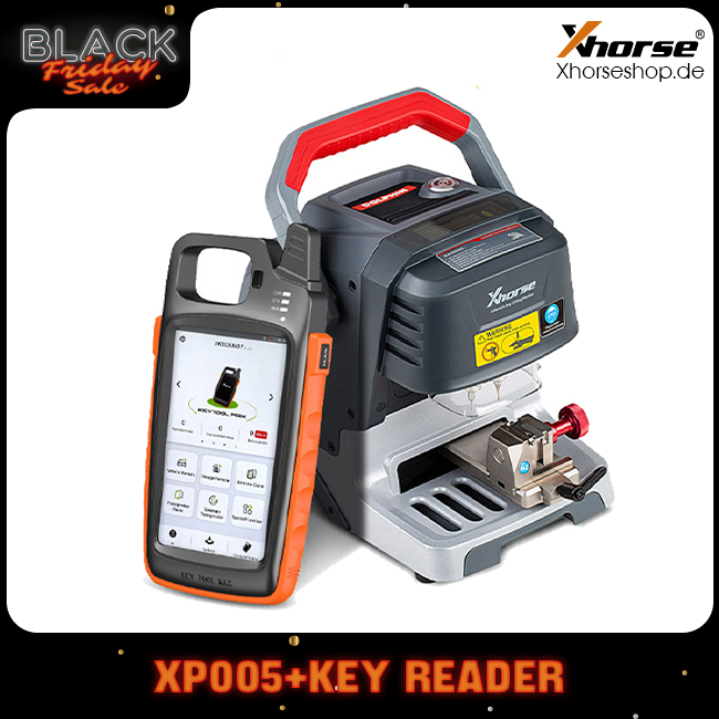 2024 Xhorse Dolphin XP005 XP-005 Automatically Key Cutting Machine Plus VVDI Key Tool Max Pro As a Screen