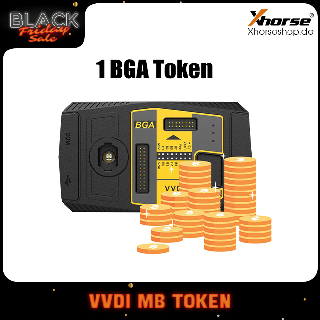 [24Hours Add] 1 Token for VVDI MB BGA Tool BENZ Online Password Calculation