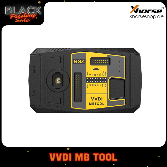 2024 Xhorse VVDI Benz VVDI MB BGA Tool for Mercedes Benz Key Programming with 1 Year Unlimited Tokens