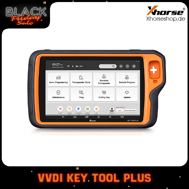 2024 Xhorse VVDI Key Tool Plus Pad Full Configuration (Global Version) All-in-One Programmer