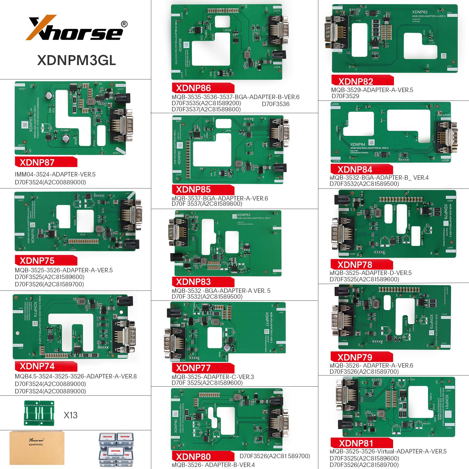 Xhorse MQB48 Adaper