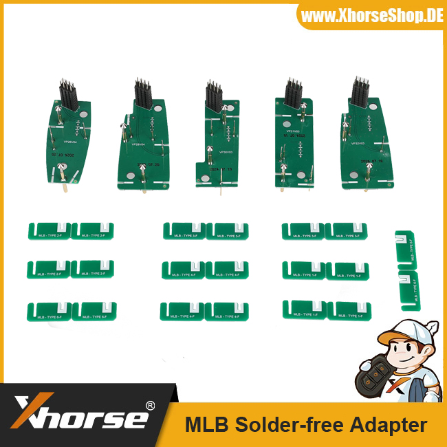 Xhorse XDMLBPGL MLB Tool Solder-free Adapter Kit Support Add Keys for MLB Models